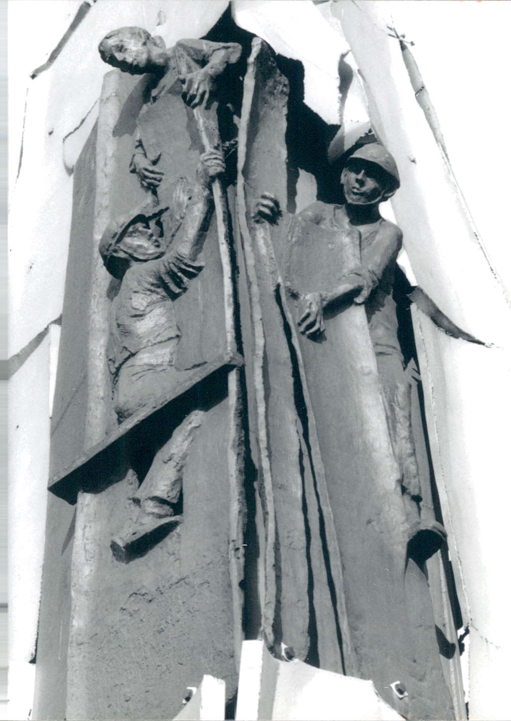Detail, Gdańsk Shipyard Monument