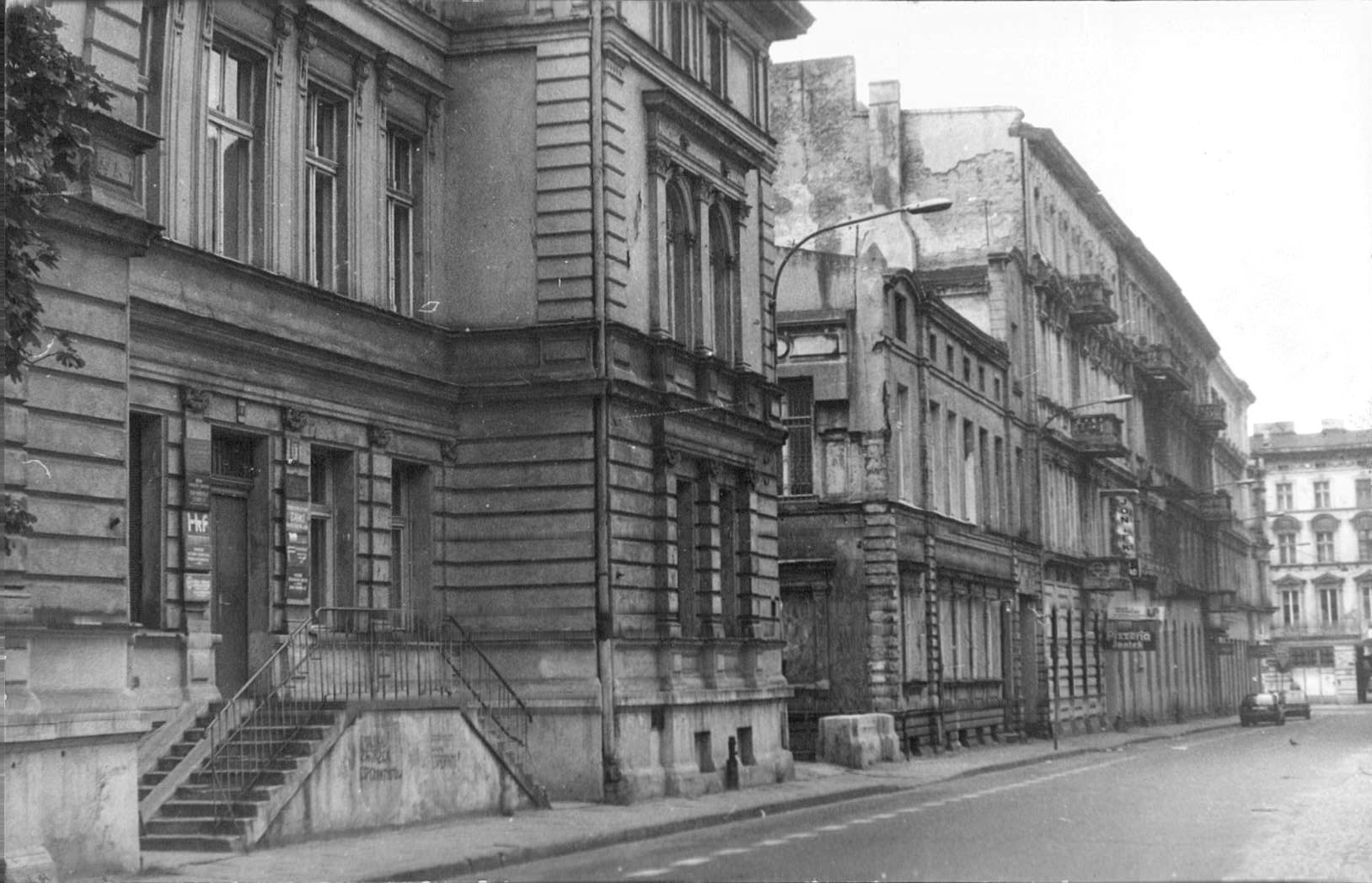 Moniuszki St., Łódź, 1990