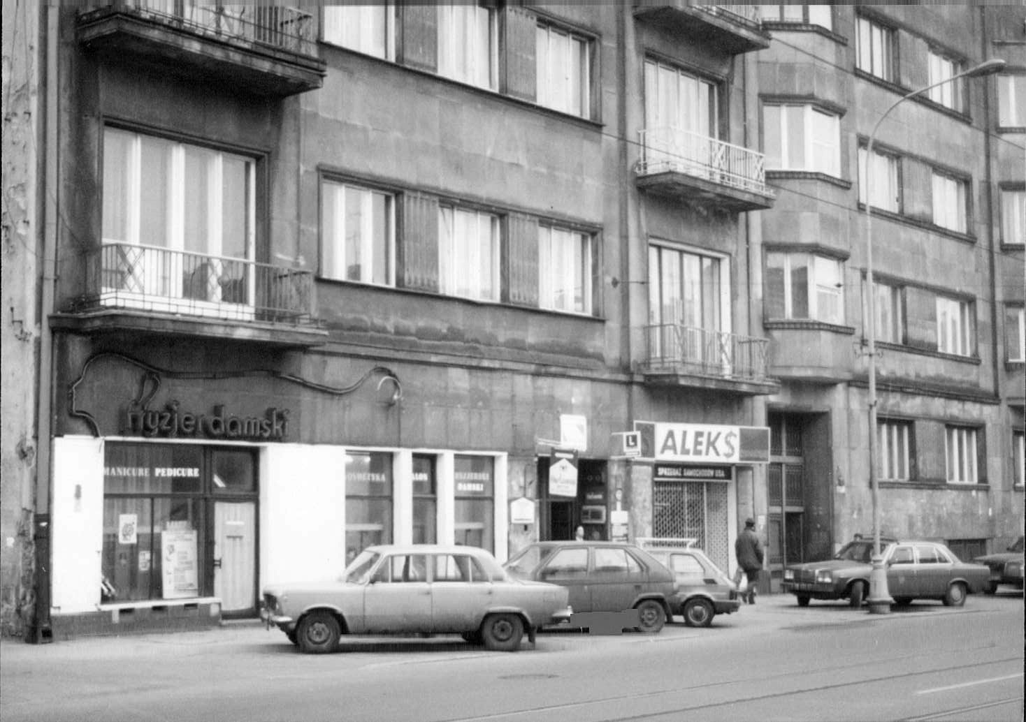 Łódź street scenes, 1990