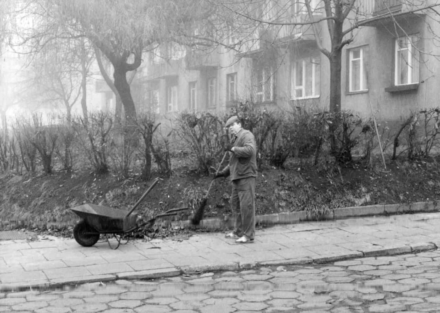 Łódź street sweeper, 1990