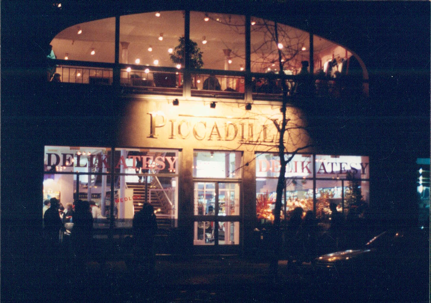 Piccadilly Delicatessen, Piotrkowska St., Łódź, 1990